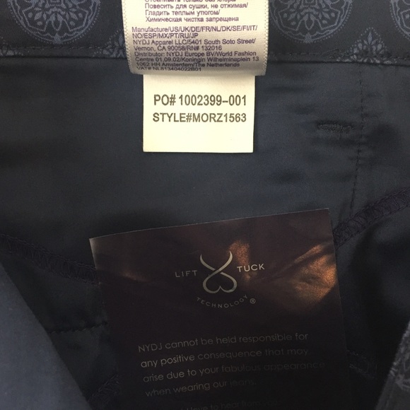 NYDJ Capri Size 10 Original Slimming fit NWT - Picture 3 of 8